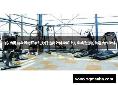 山东商用健身器材厂家助力打造高效健身解决方案成为您的首选合作伙伴